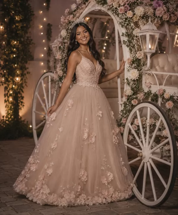 Vestido Giovanna Rose claro - Foto 2