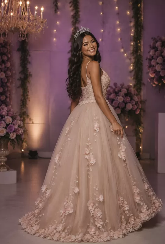 Vestido Giovanna Rose claro - Foto 3