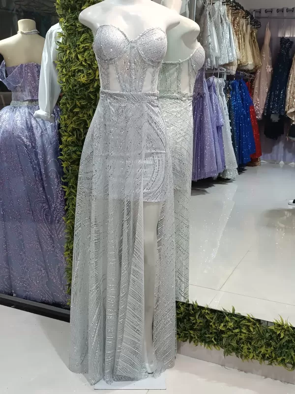 Vestido Amanda Prata - tubinho - Amanda Prata-Tubinho