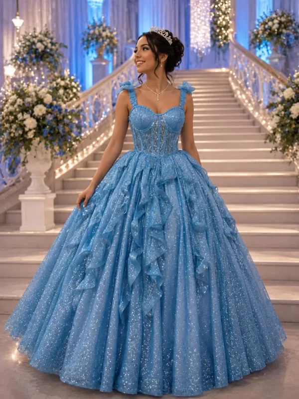 Duda Michelli - azul Serenity camadas