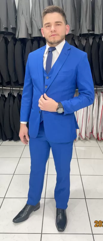 TERNO AZUL BIC GABARDINE